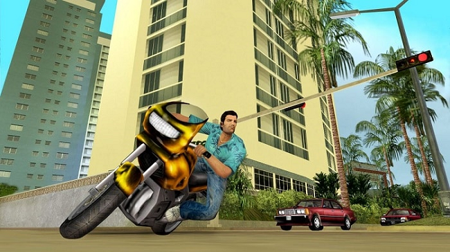 Giao diện bên trong game GTA Vicie City