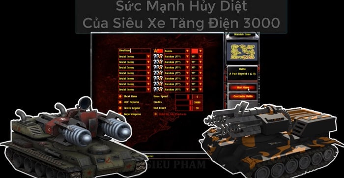 [Red Alert 2] Báo Động Đỏ 2 | Xe Tăng Điện 3000 - Sức Mạnh Tuyệt Đối